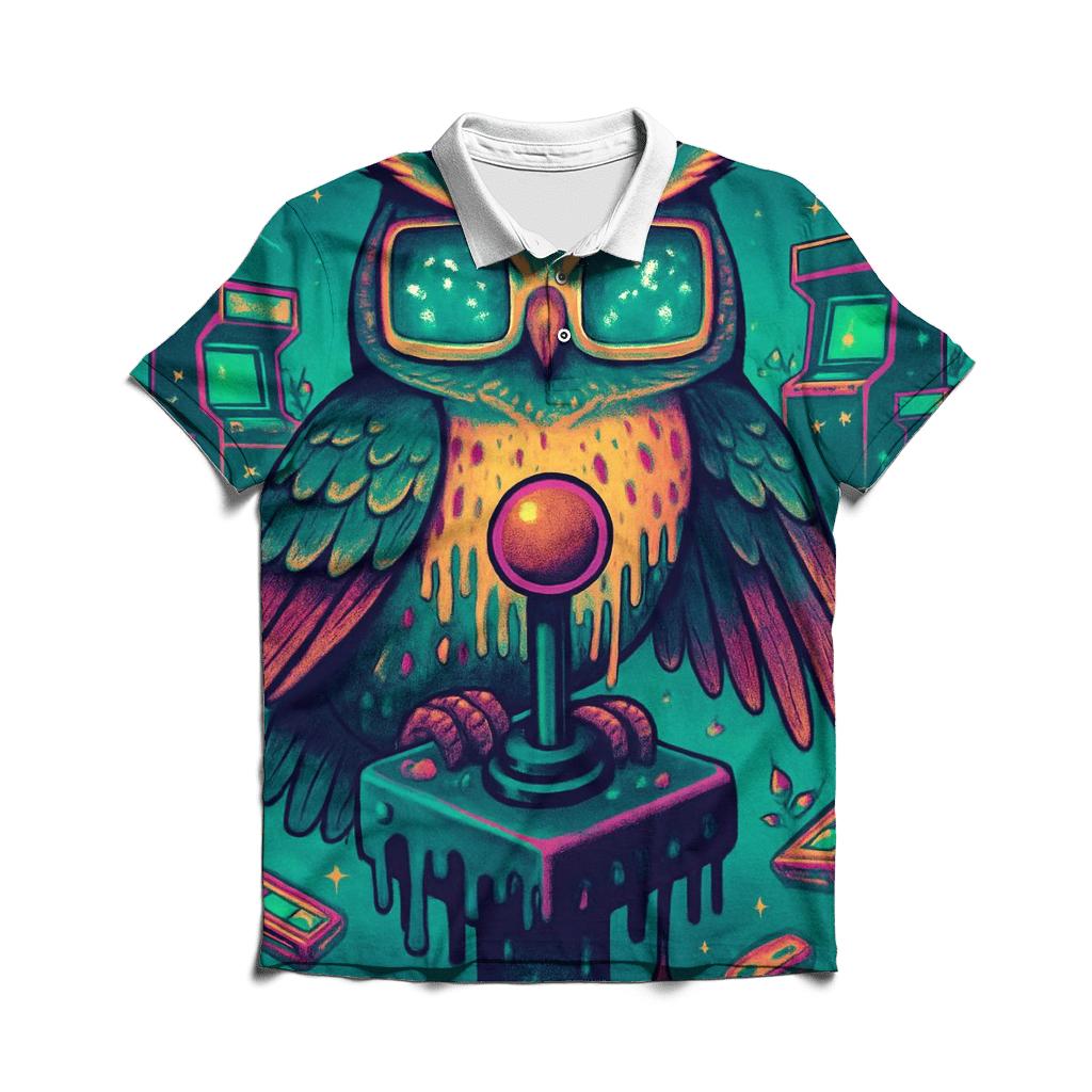 Mirage Arcade Owl custom polo shirts