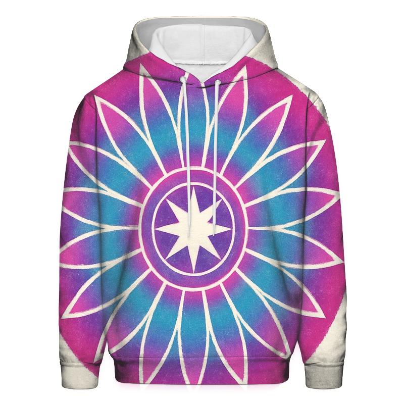 Mandala Sunburst hoodie trends