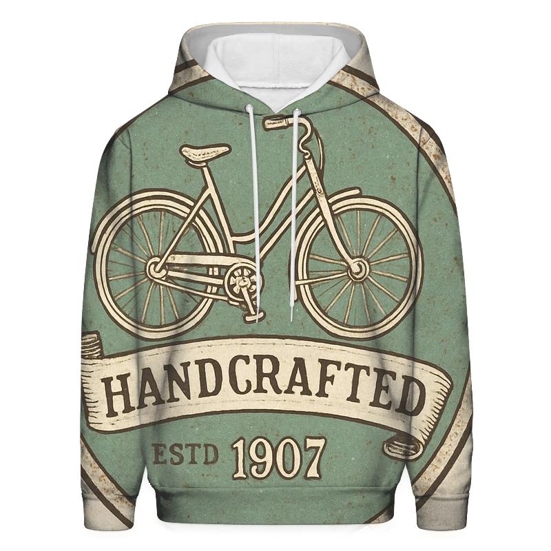 Antique Bicycle Shop Badge hoodie trends
