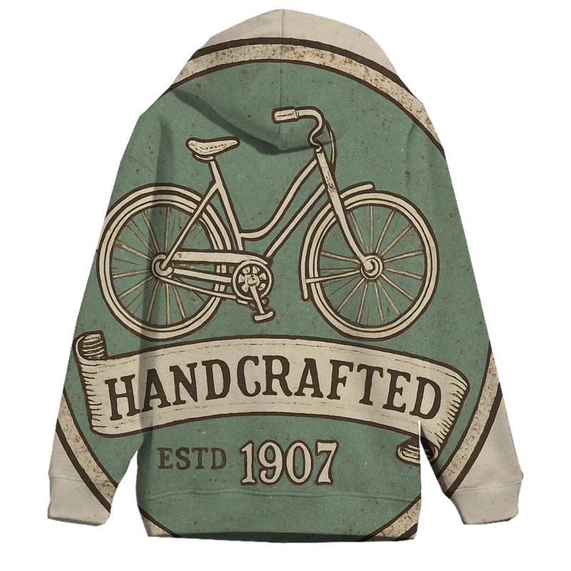 Antique Bicycle Shop Badge hoodie trends
