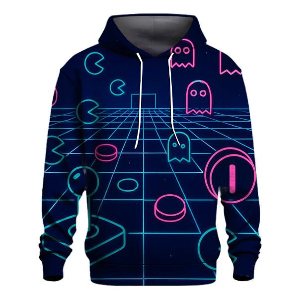 Chromed Arcade Grid premium hoodies