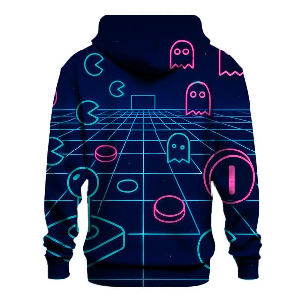 Chromed Arcade Grid premium hoodies