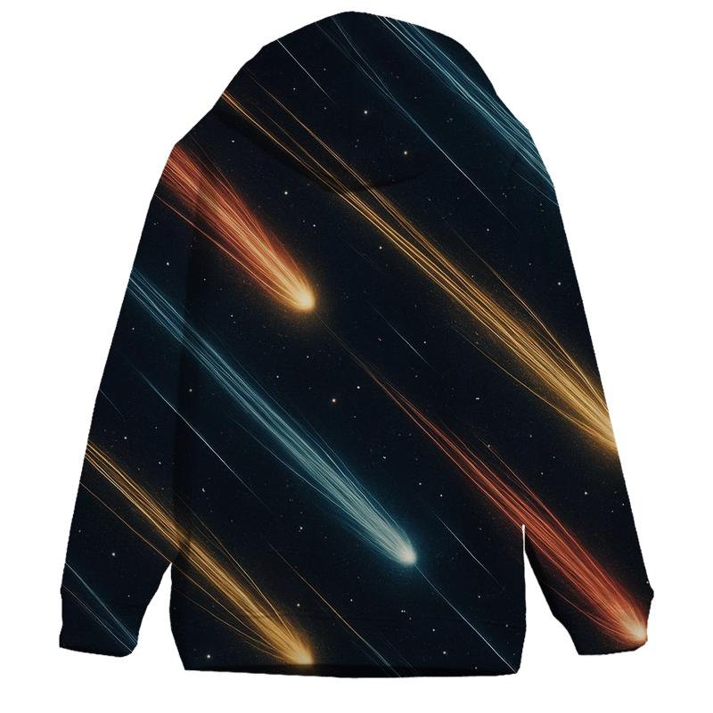 Comet Fan Overprint designer hoodies
