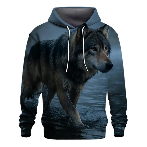 Delta River Lone Tracker embroidered hoodies