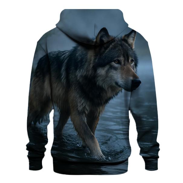 Delta River Lone Tracker embroidered hoodies