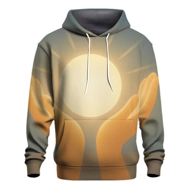 Radiant Harbor Of Hands custom hoodies