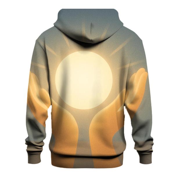 Radiant Harbor Of Hands custom hoodies