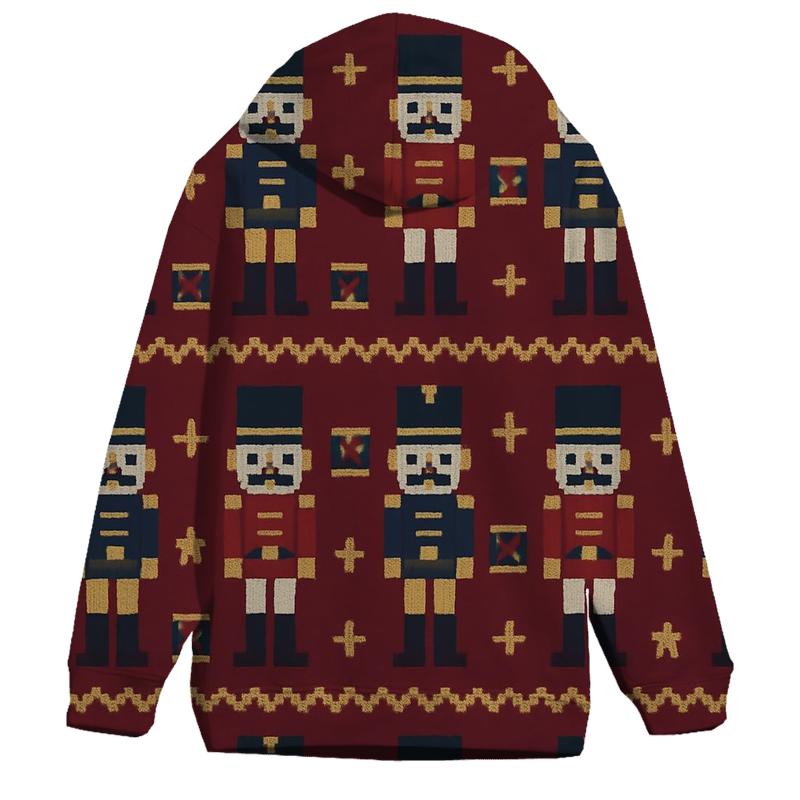 Nutcracker Parade Panel Design hoodies fashion