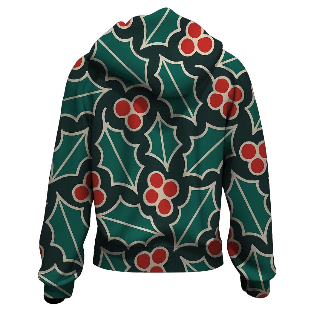 Holly Mosaic pullover hoodies
