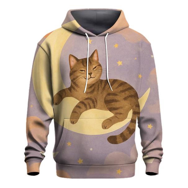 Surreal Dream Cat hoodies fashion