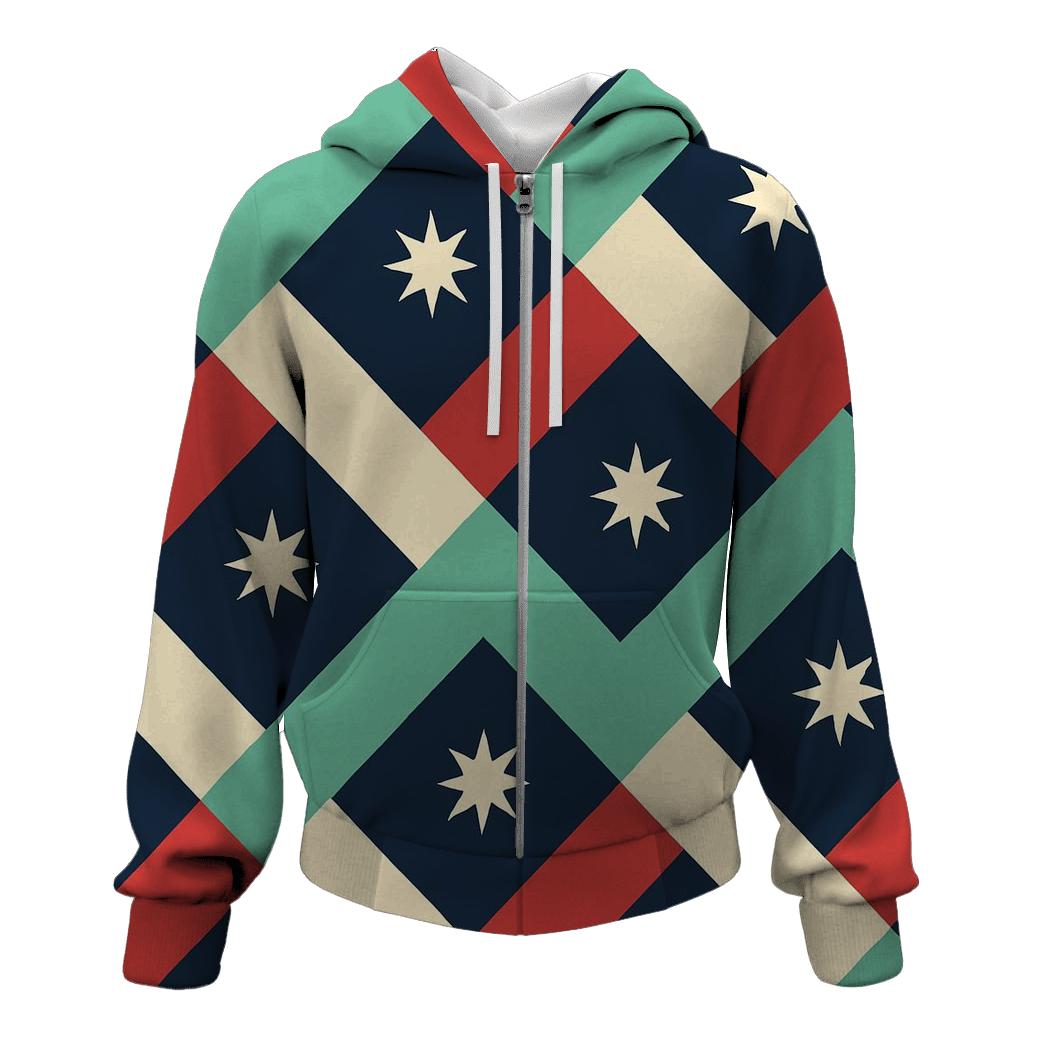 Candy Stripe Chevron pullover hoodies