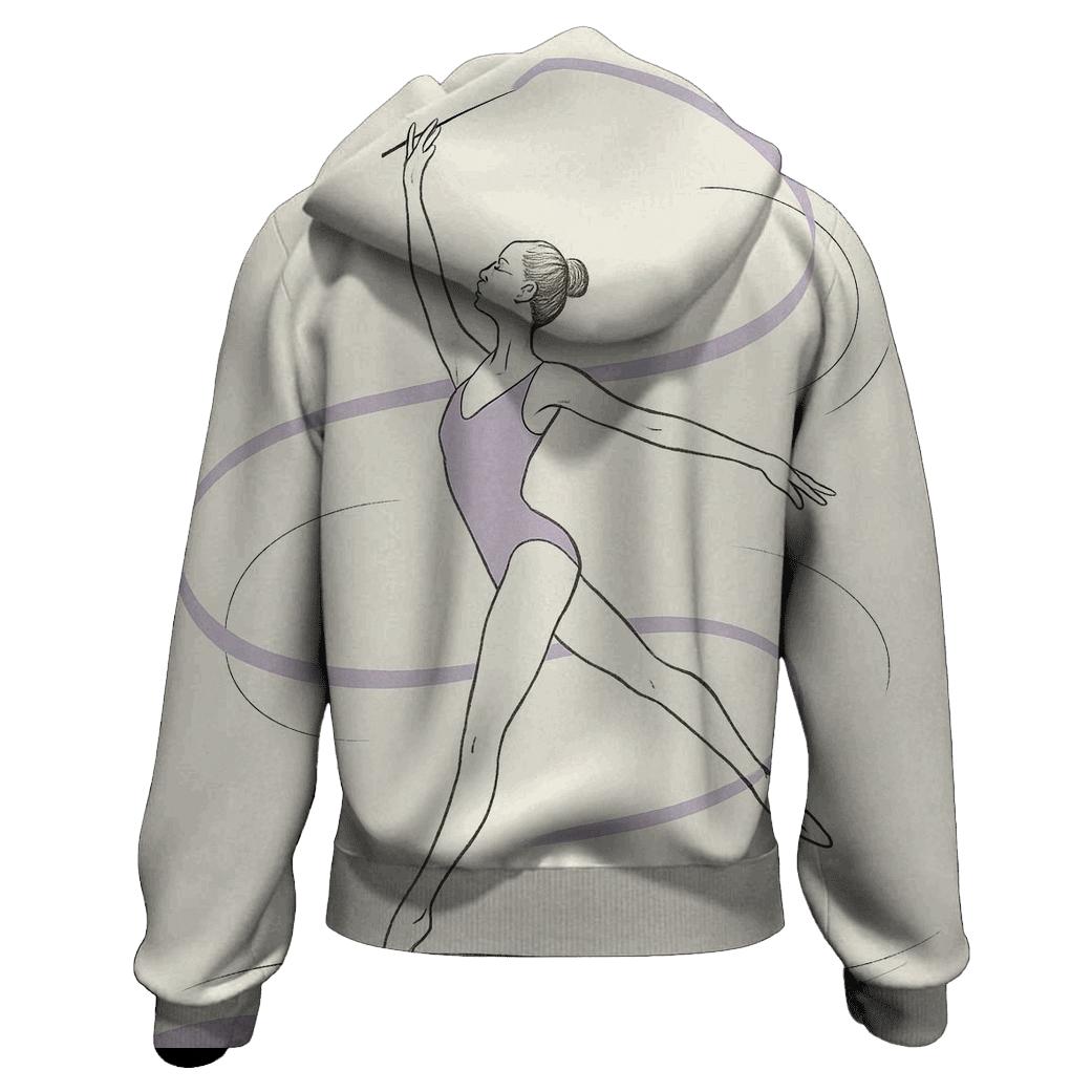 Gymnastics Silk Minimal pullover hoodies