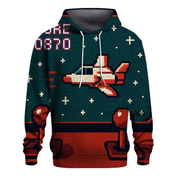 Vintage Pixel Arcade custom hoodies