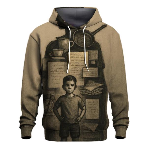 Her Silent Strength embroidered hoodies