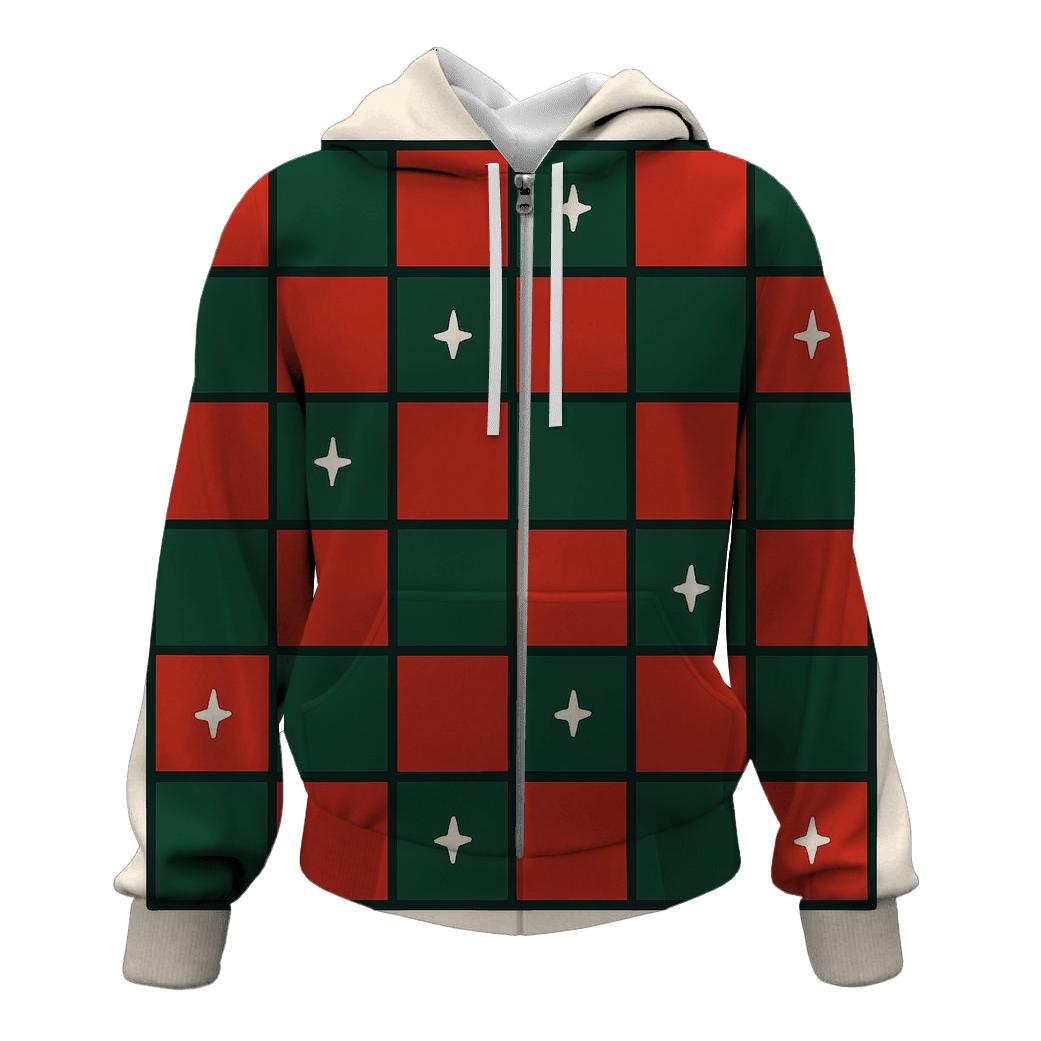 Little Star Checker hoodie designs