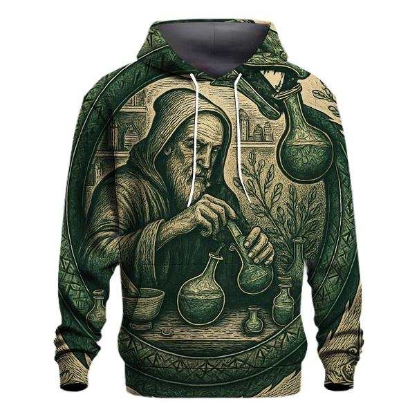 Alchemical Ouroboros Garden hoodie designs