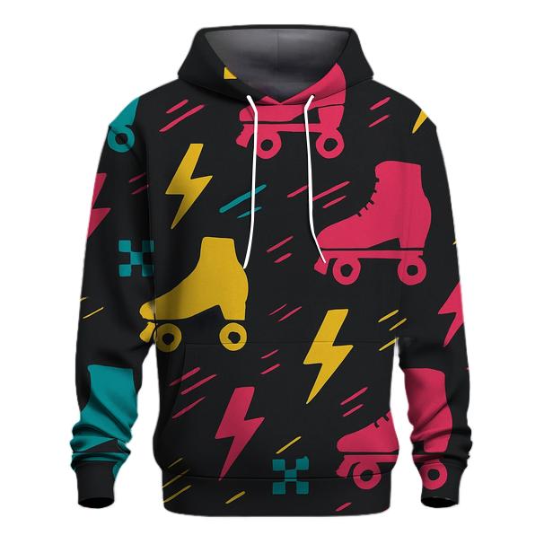 Turbo Skate Pattern custom hoodies