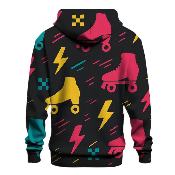 Turbo Skate Pattern custom hoodies