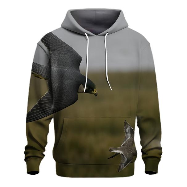 Stooped Strike — Peregrine Falcon hoodie trends