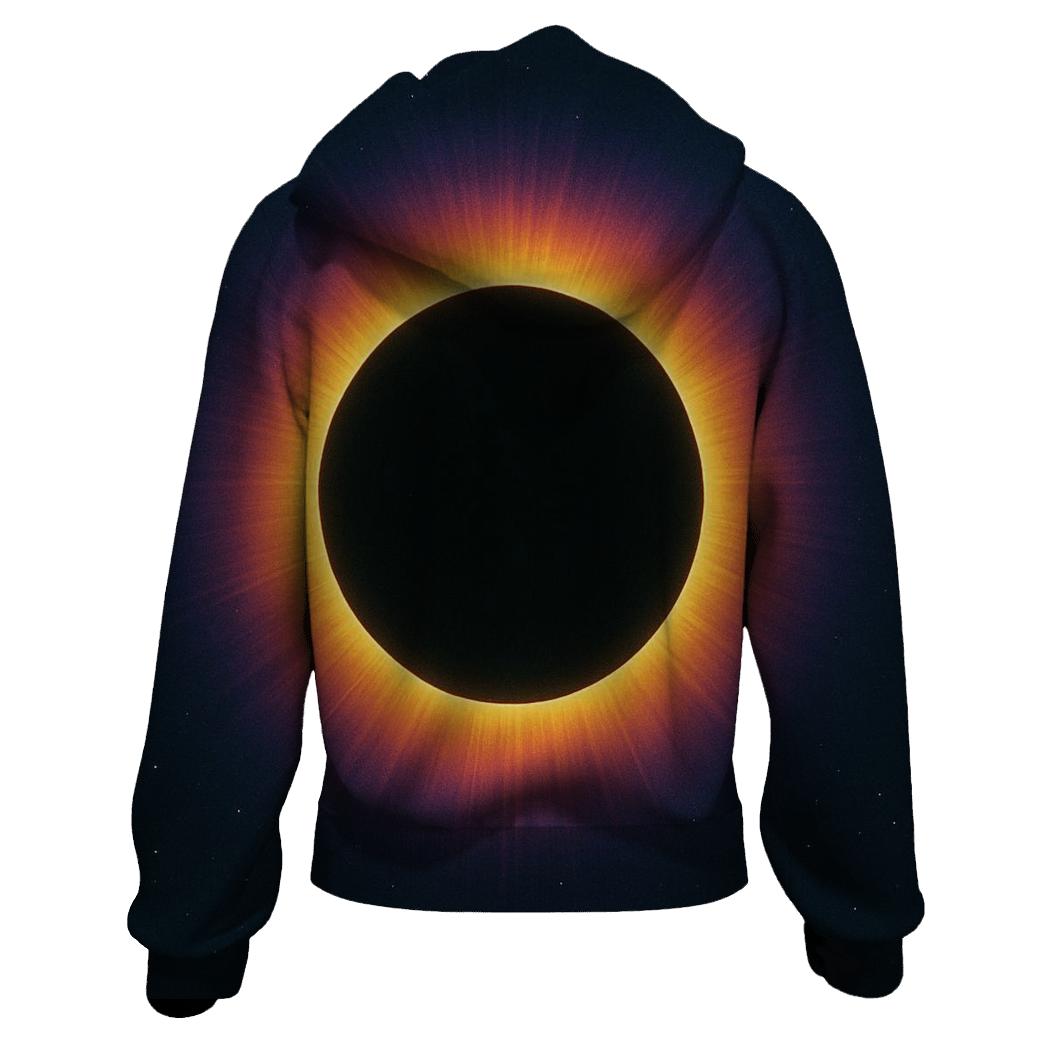 Eclipse Corona Rings graphic hoodies