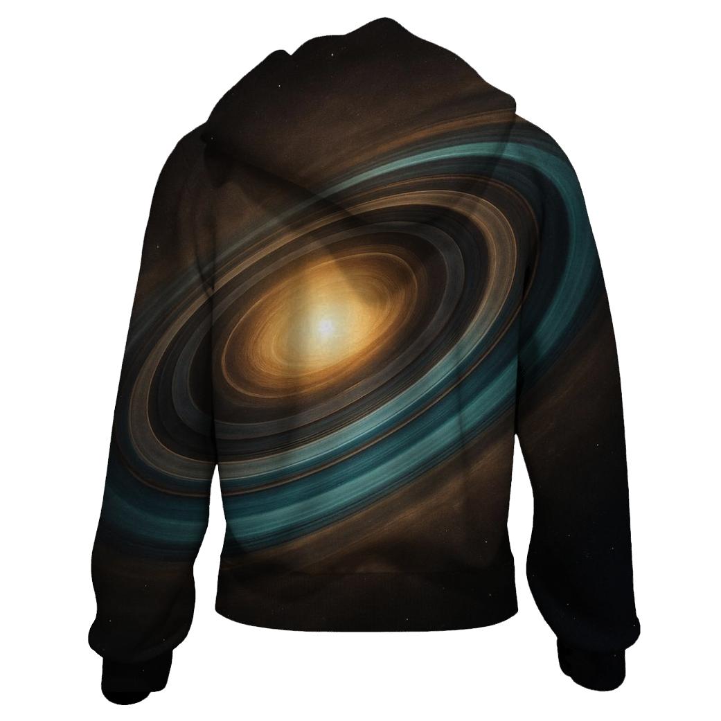 Accretion Disk Belts zip-up hoodies