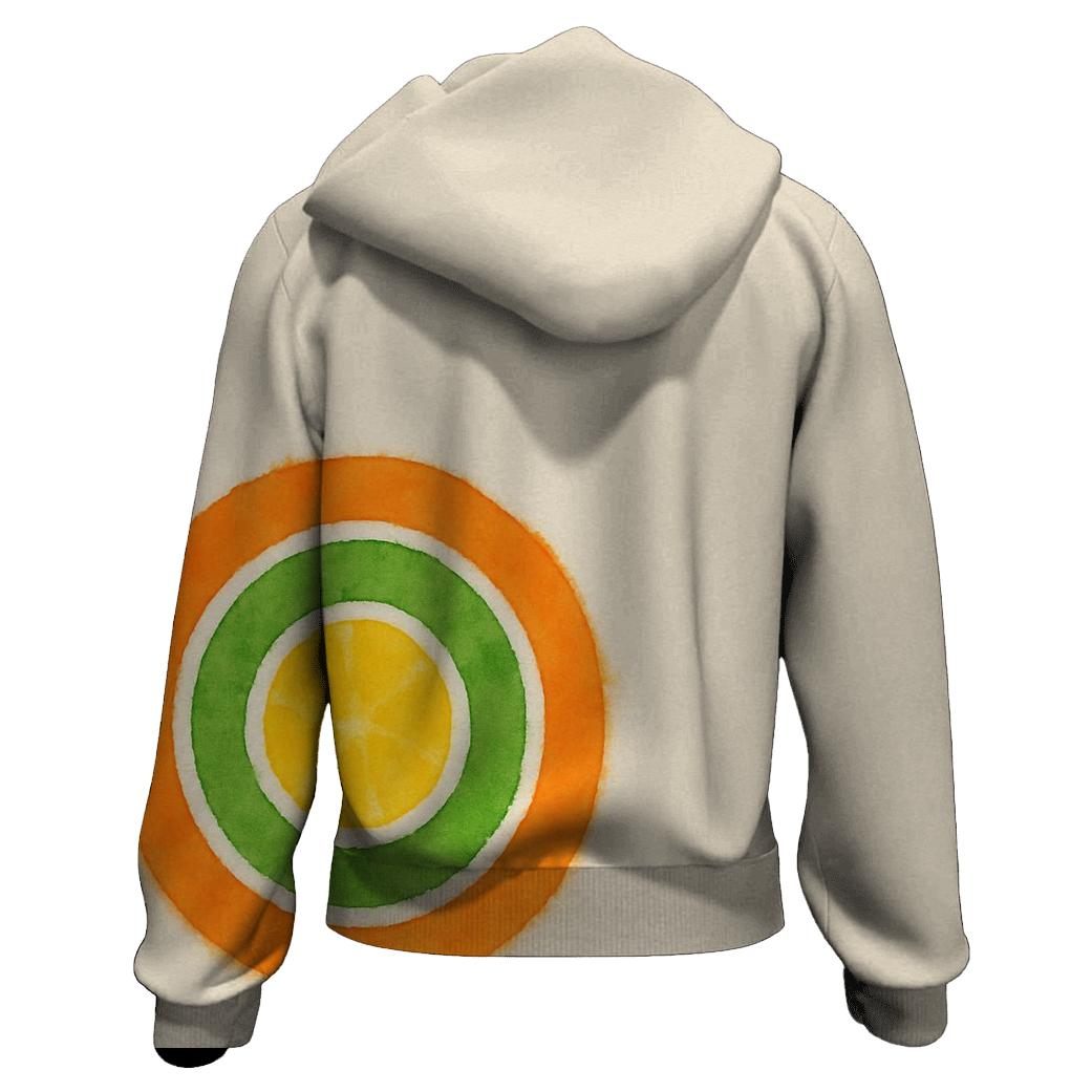 Offcenter Citrus Bullseye premium hoodies
