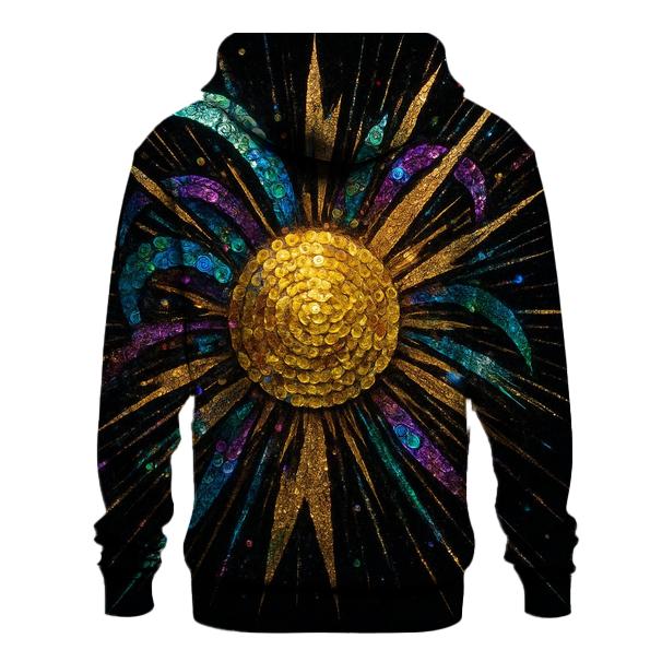 Sequin Solar Flare hoodie designs