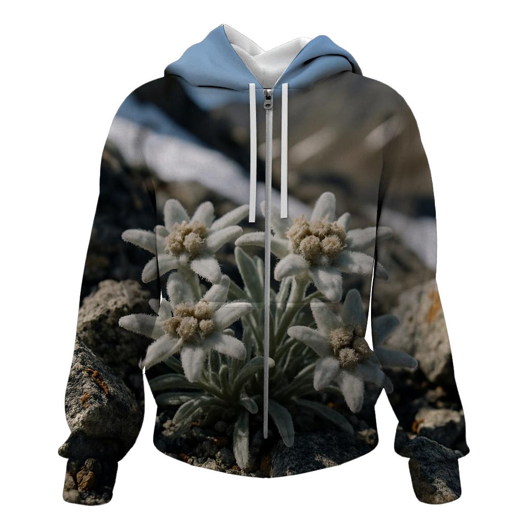 Alpine Edelweiss Study designer hoodies
