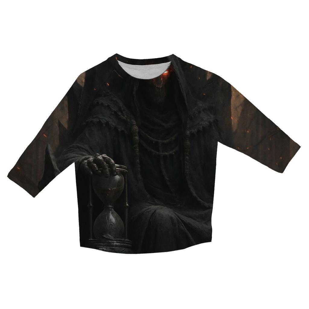 Obsidian Reaper Throne stylish quarter sleeve tops