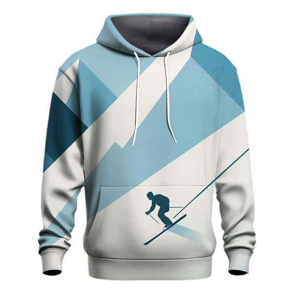 Alpine Ski Geometry pullover hoodies