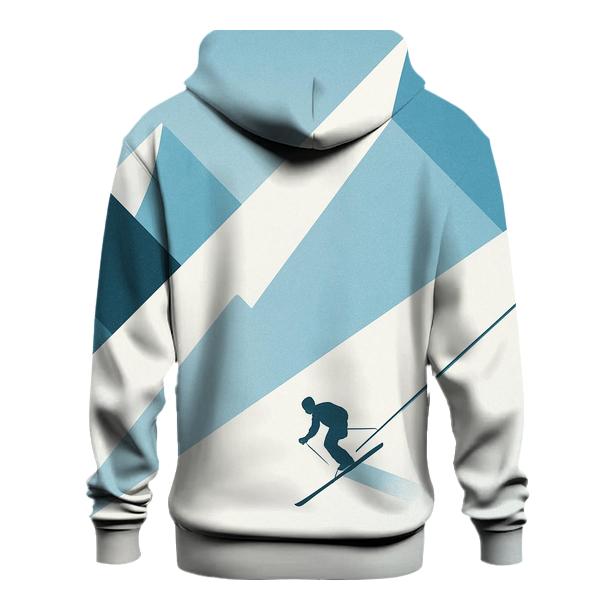 Alpine Ski Geometry pullover hoodies