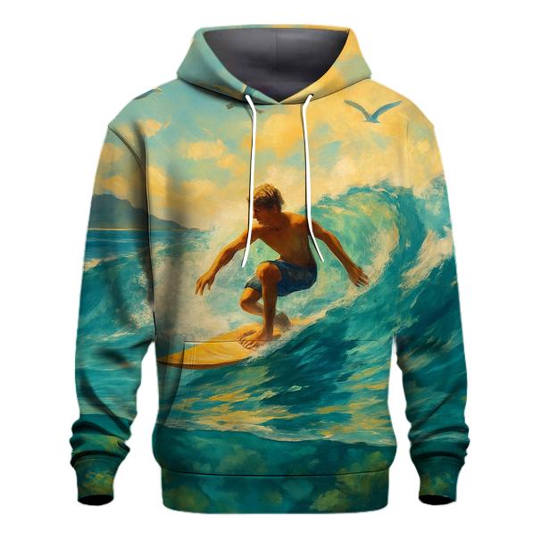 Surfing Coral Reef hoodie trends