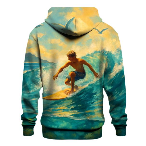 Surfing Coral Reef hoodie trends