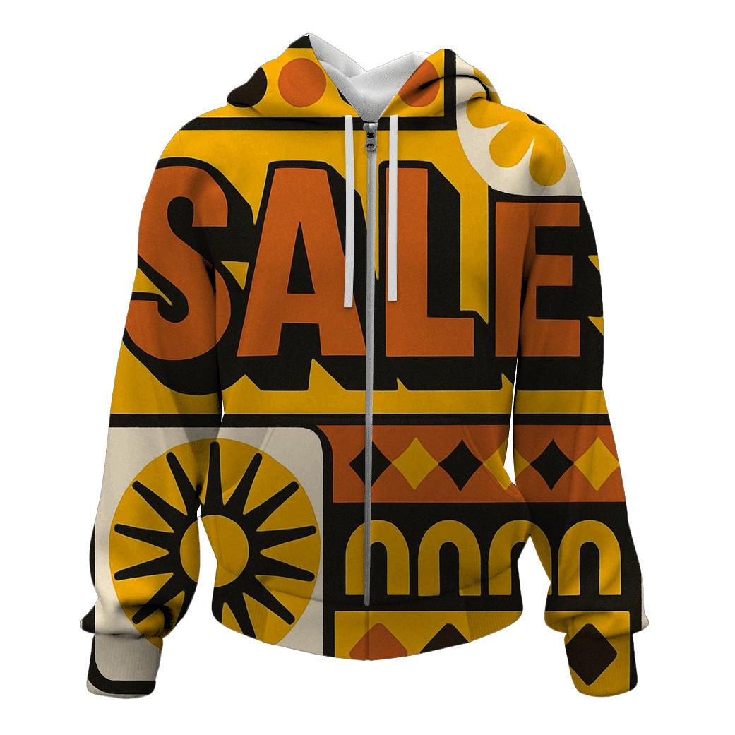 Funky Typeface Poster designer hoodies