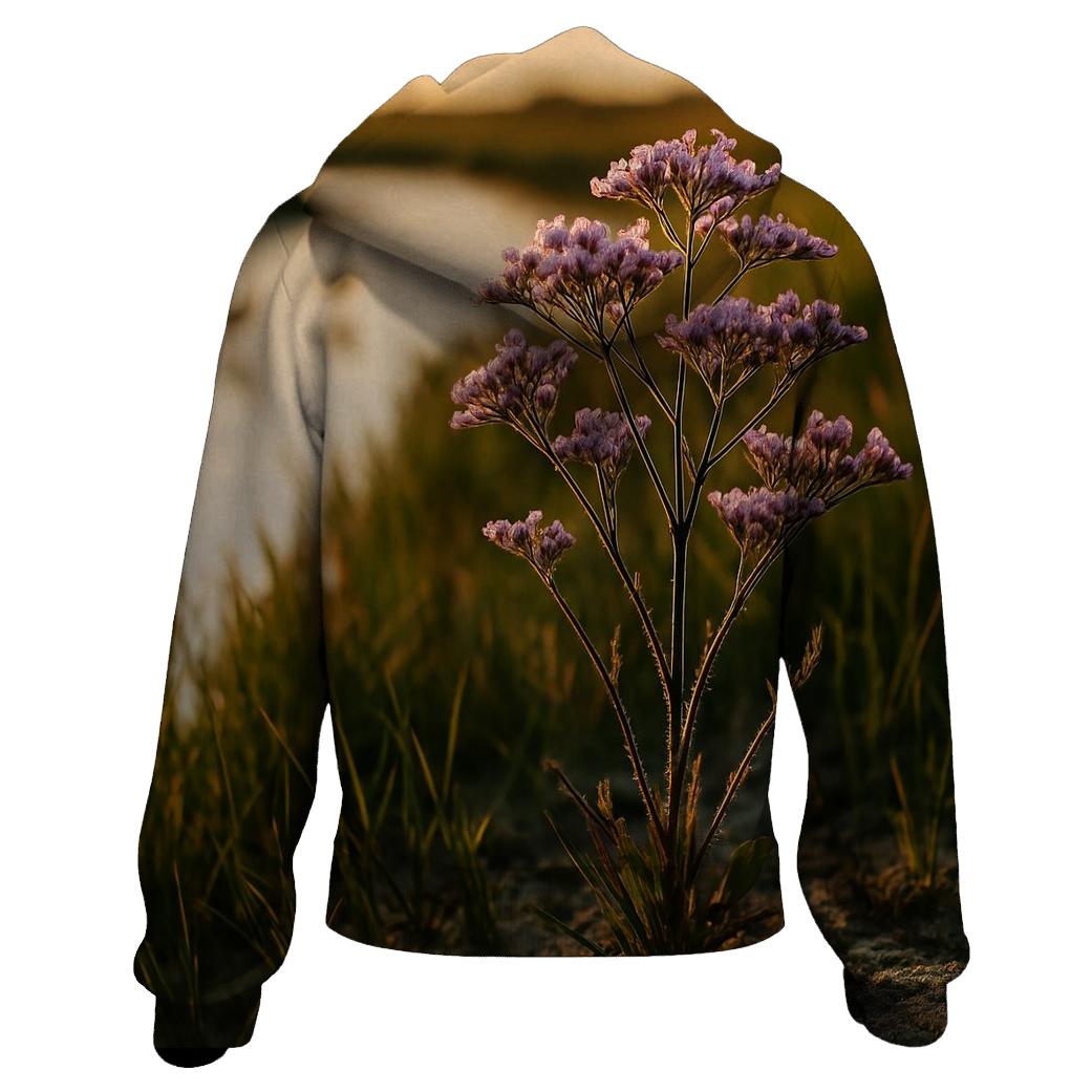 Salt Marsh Sea Lavender lightweight hoodies