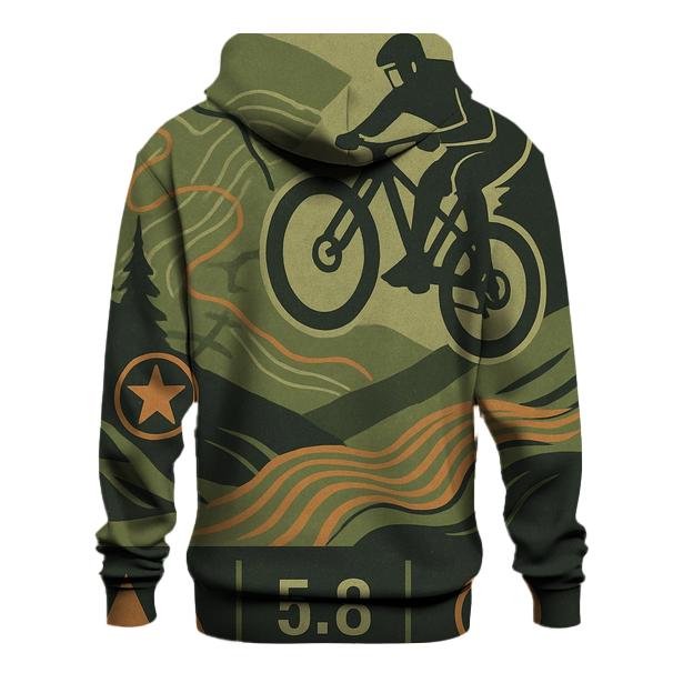 Mountain Bike Trail Map hoodie trends