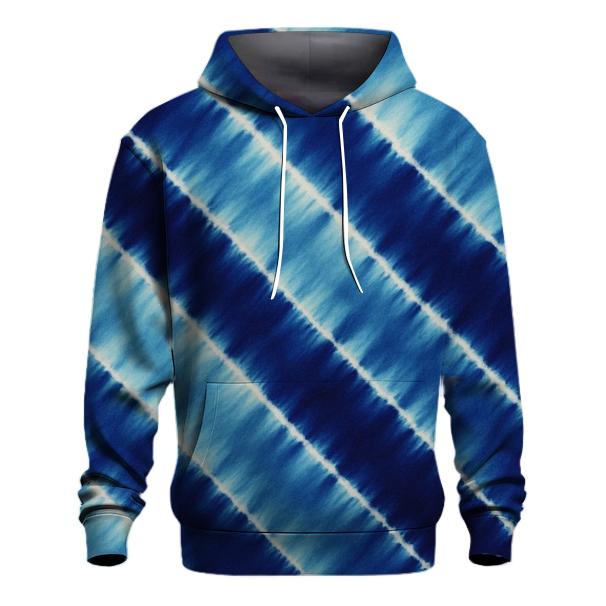 Indigo Arashi Diagonals designer hoodies