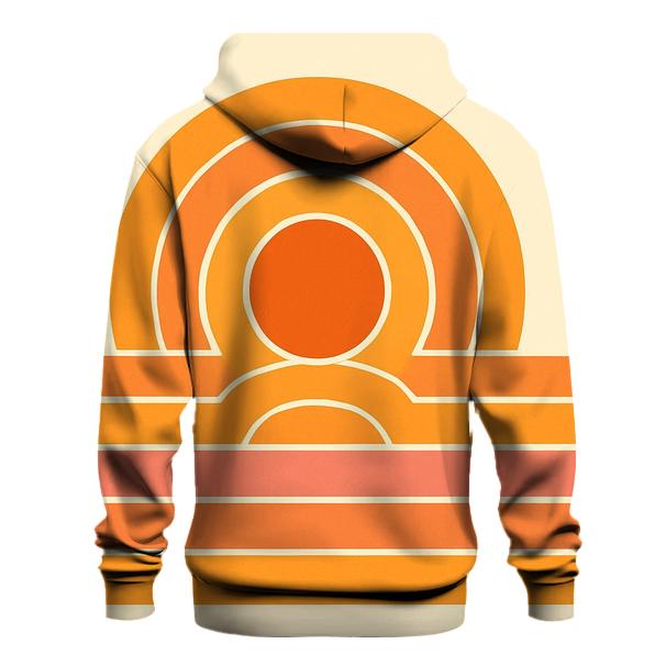 Sunset Groove Stripes heavyweight hoodies