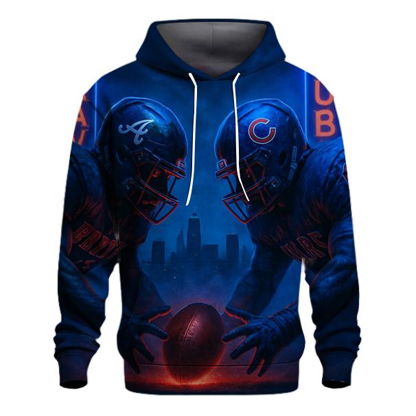 Midnight Masked Showdown printed hoodies