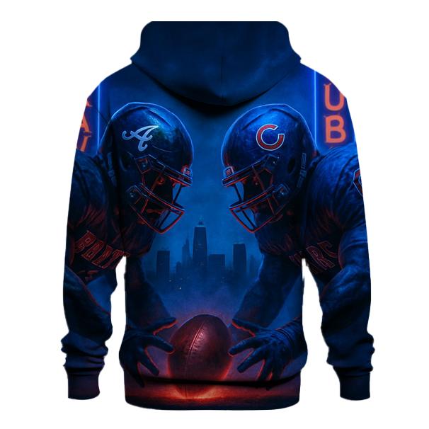 Midnight Masked Showdown printed hoodies