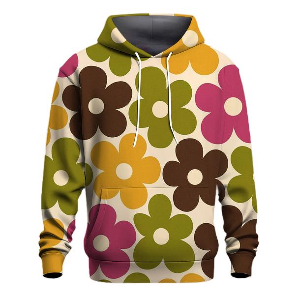 Mod Floral Mosaic lightweight hoodies