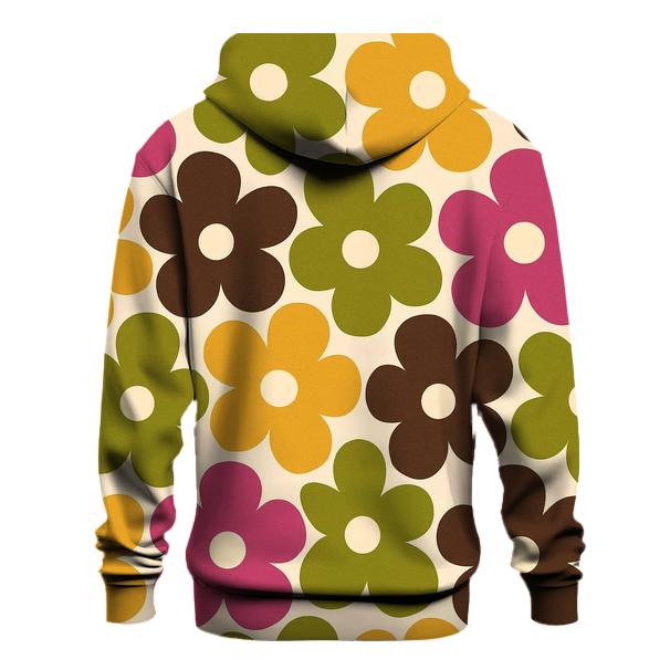 Mod Floral Mosaic lightweight hoodies