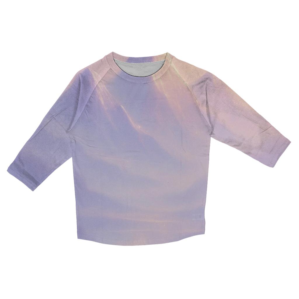 Pastel Mist Mountains designer 3/4 sleeve blouses