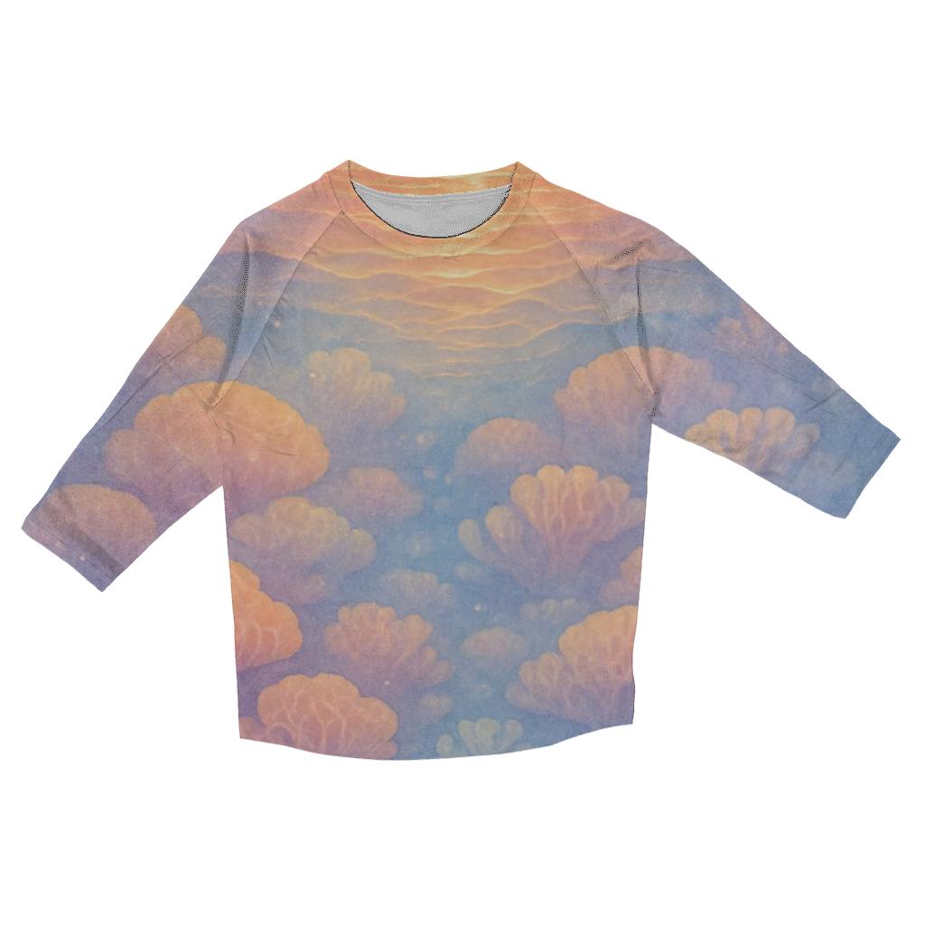 Mirror Reef Sundown custom 3/4 sleeve shirts
