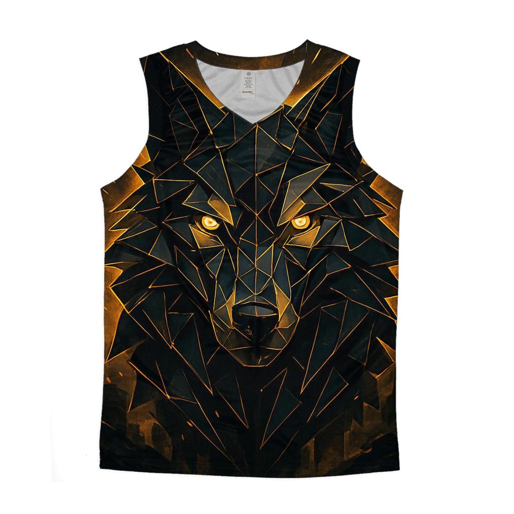 Fractured Alpha stylish racerback tanks
