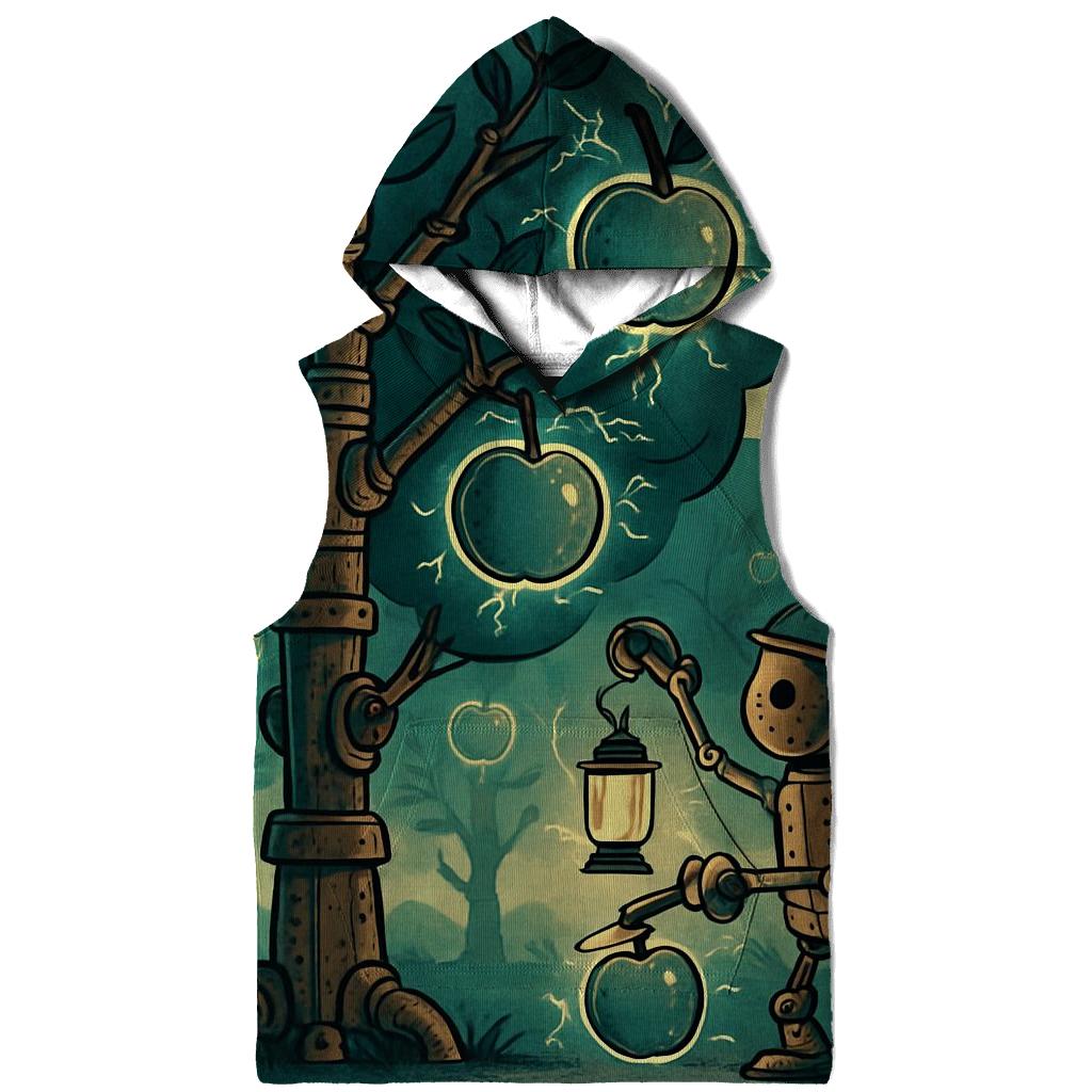 Static Orchard Automaton zip-up hoodies