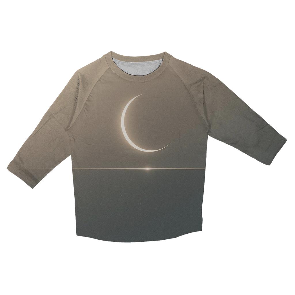 Minimal Horizon Fade cotton quarter sleeve shirts