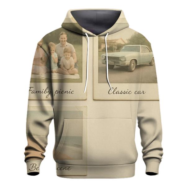 Polaroid Film Frame Collage hoodie designs