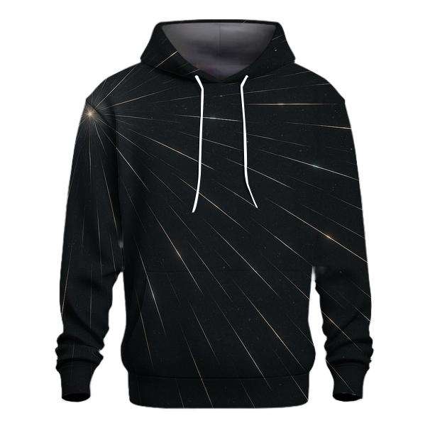 Meteor Trail Radiant Grid designer hoodies