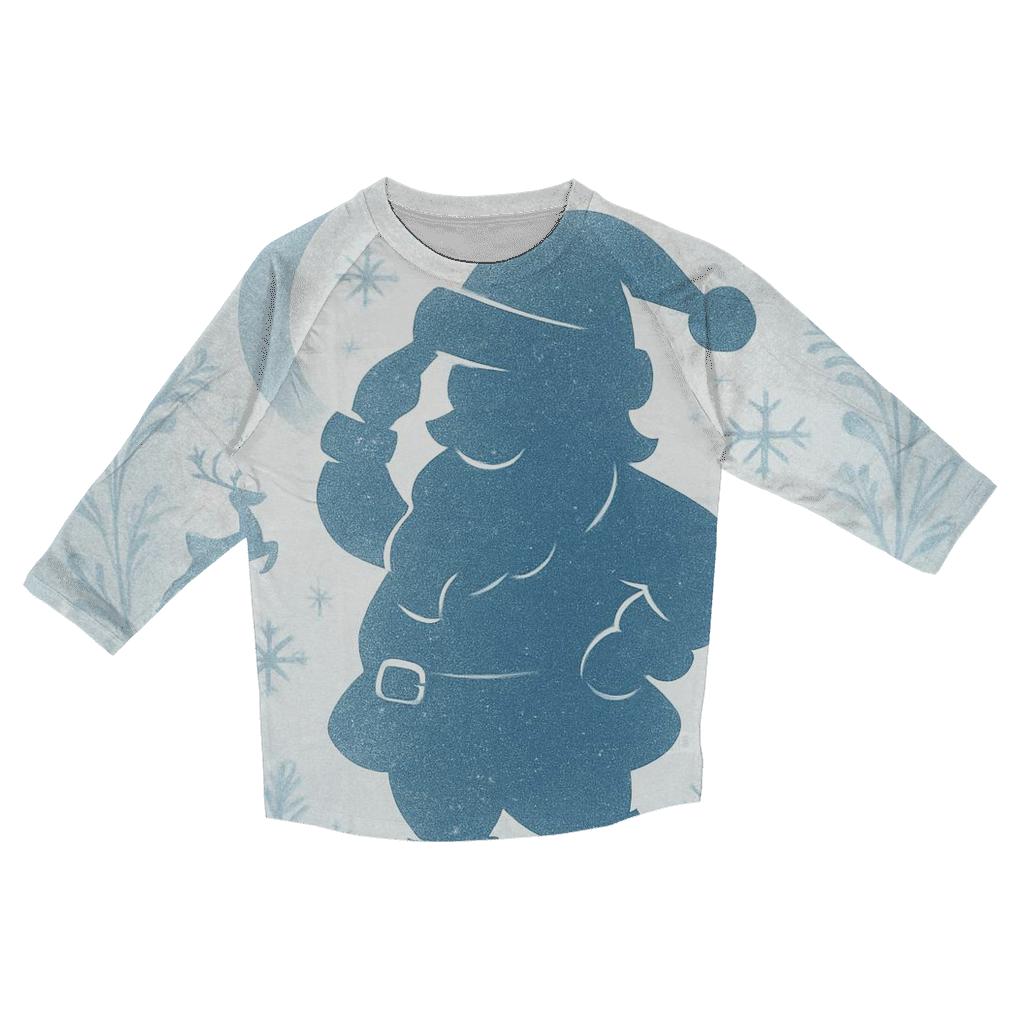 Nordic Minimal Santa trendy 3/4 sleeve tops